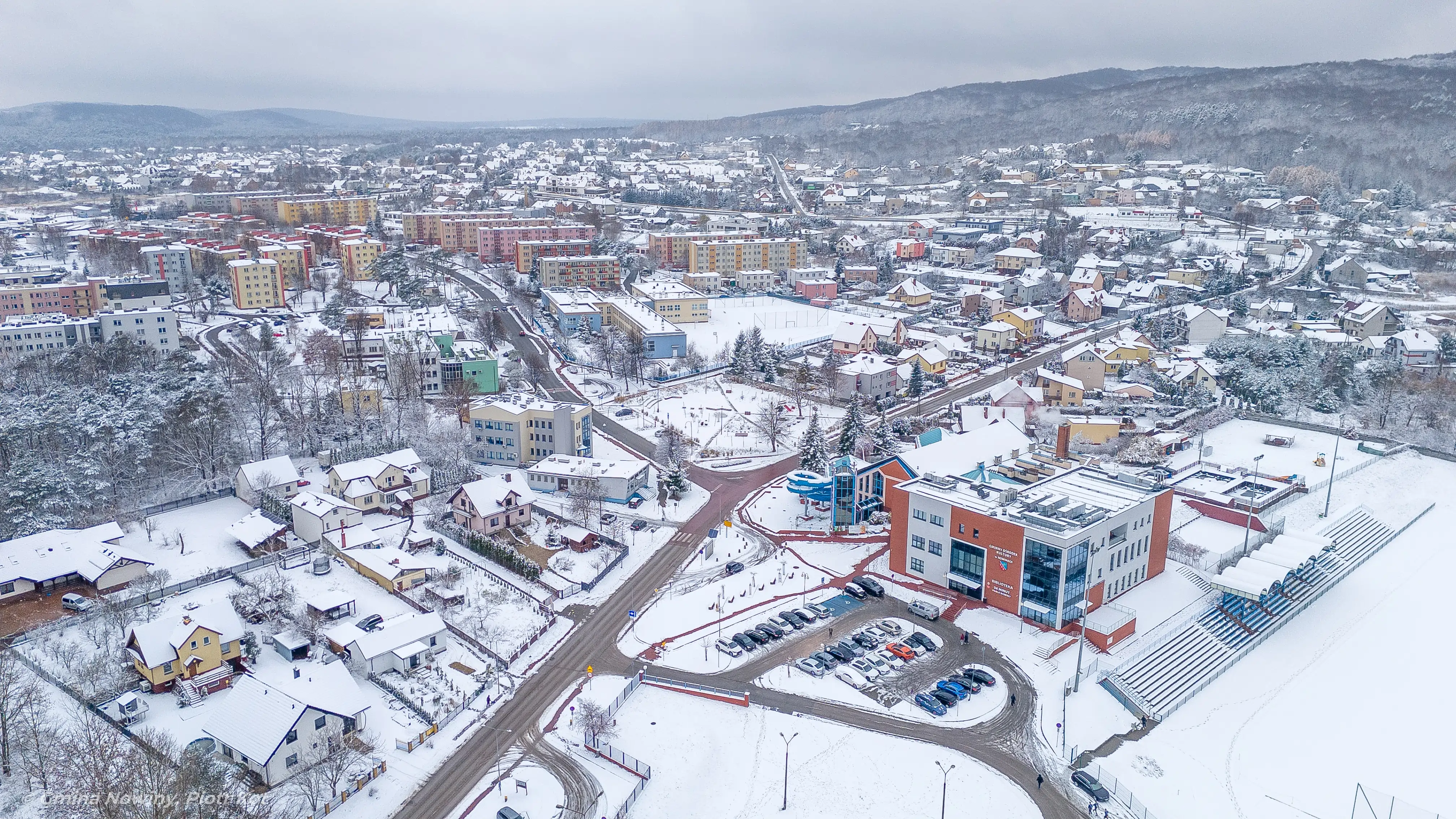 Gmina Nowiny z drona